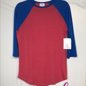 New LuLaRoe Randy Baseball Style T